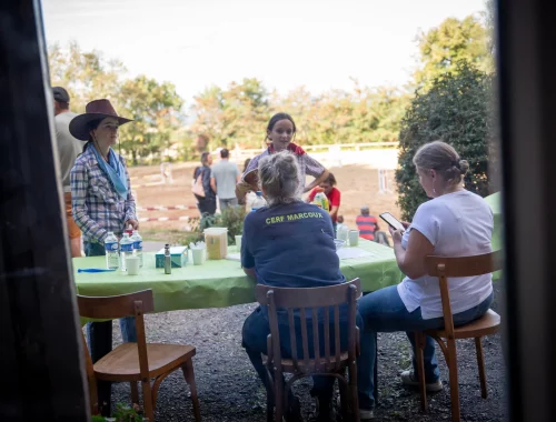 l'équipe de bénévoles